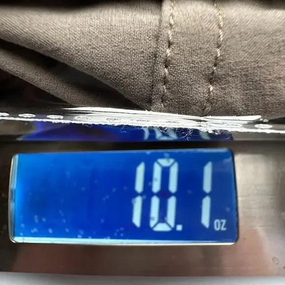 LL Bean Pants Women 10 Brown Comfort Trail Crop Stretch UPF Wicking Outdoor Hike - Picture 14 of 15